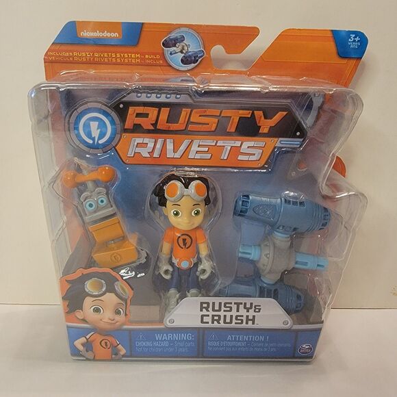 Rusty Rivets Rusty & Crush NIB - Picture 1 of 2